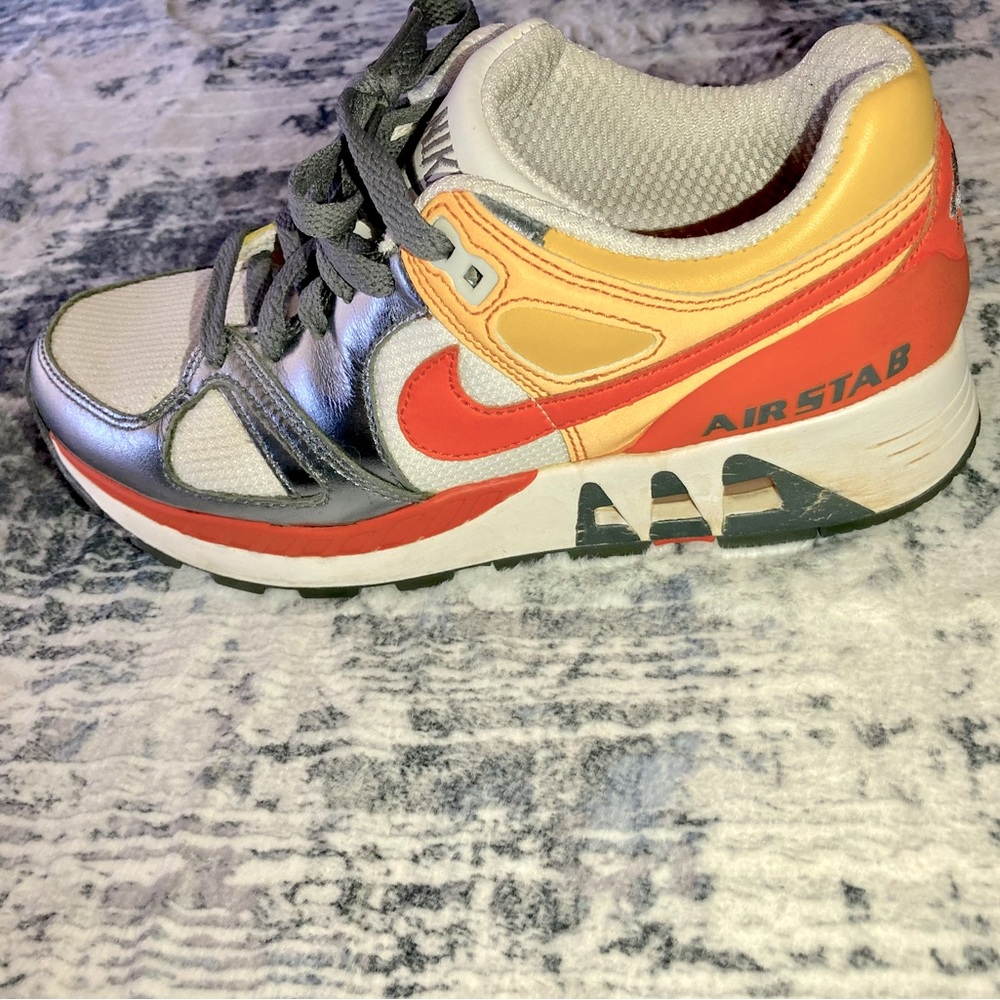Nike Womens Air Stab Orange Citrus - Picture 4 of 10